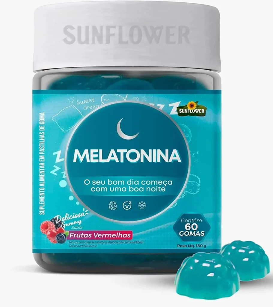 8 Dicas para Dormir Rápido: Melhore Sua Qualidade de Sono 4 Melatonina Gummy